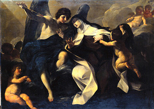 Stigmatisation of St. Teresa of Avila from Felice Torelli